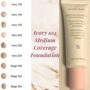 Ivory 104 Med-Coverage Foundation